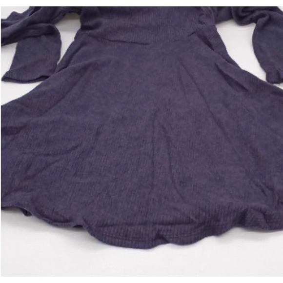 Lulus Fit Beautiful Ribbon Knit Long Sleeve Skater Dress * Size 27 WD27 - Picture 6 of 8
